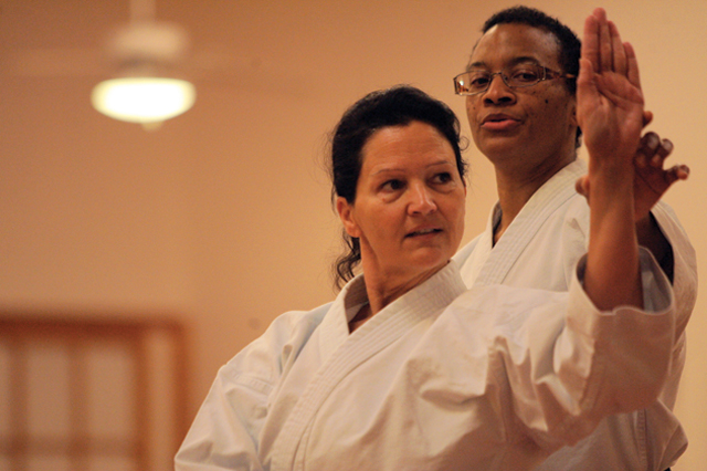 Chamber event features scratching, kicking and safety